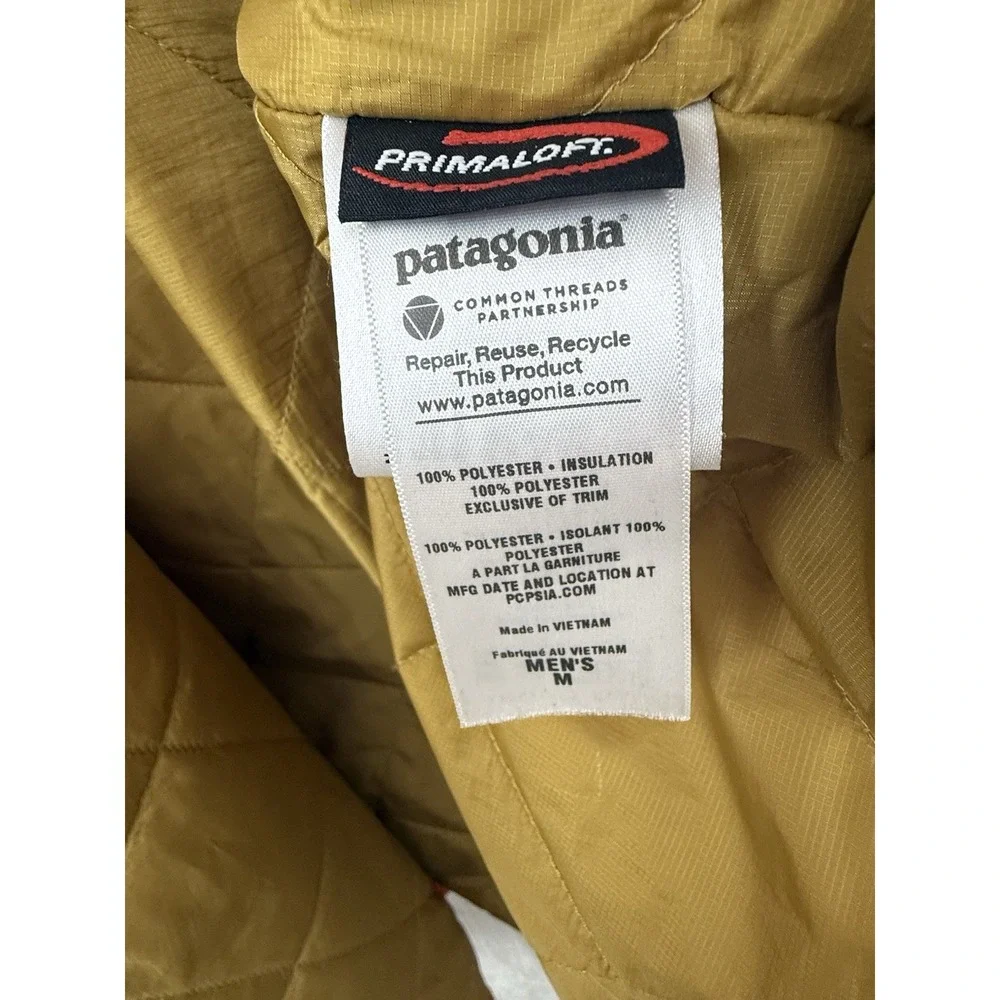 Vintage Patagonia Orange Insulated Chore Hunting Jacket Men's M Work Shacket